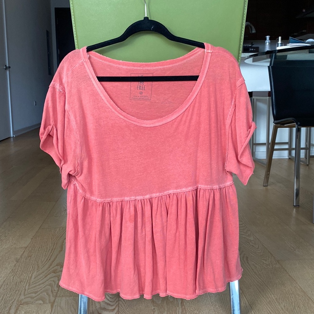 Coral We The Free Tshirt